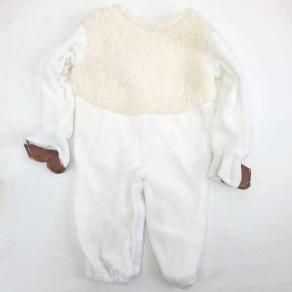 Little Lamb Costume Halloween /Trick or Treating Outfit  Soft & Comfy Size 6-12M - Picture 9 of 14